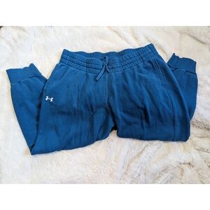 Under Armour Stretchy Elastic Waist With Pockets Blue Jogger Sweatpants Size 1X